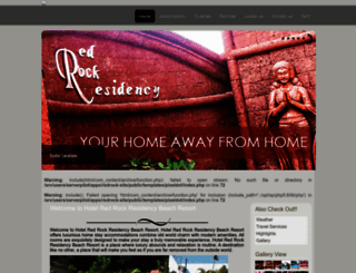 redrockresidency.com screenshot