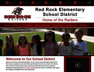 redrockschools.com screenshot
