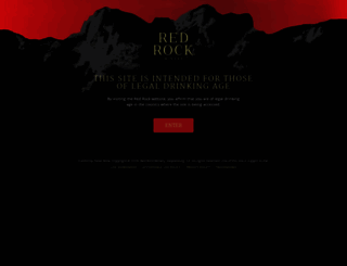 redrockwinery.com screenshot