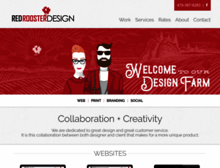 redroosterdesign.com screenshot