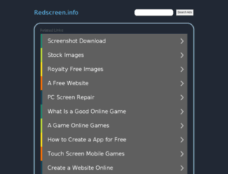 redscreen.info screenshot