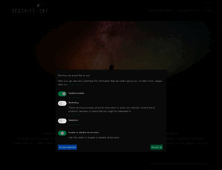 redshift-live.com screenshot