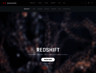 redshift3d.com screenshot