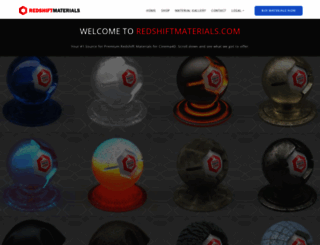 redshiftmaterials.com screenshot