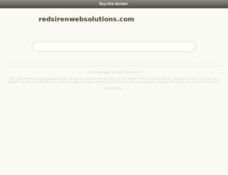 redsirenwebsolutions.com screenshot