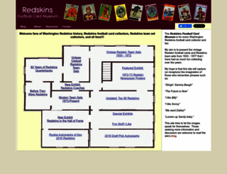 redskinscardmuseum.com screenshot
