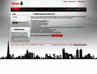 redsmsuganda.com screenshot