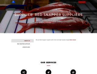 redsnappersupplier.com screenshot