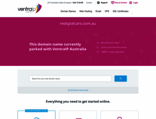 redspotcars.com.au screenshot