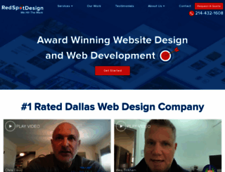 redspotdesign.com screenshot