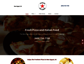 redstar2pizza.com screenshot