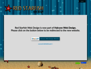 redstarfishwebdesign.com screenshot
