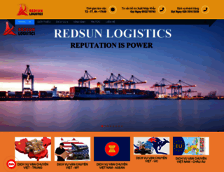redsunlogistics.com screenshot