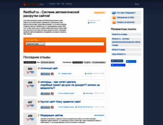redsurf.reformal.ru screenshot
