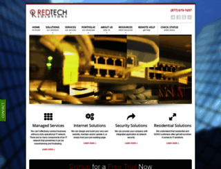 redtechsolutions.com screenshot