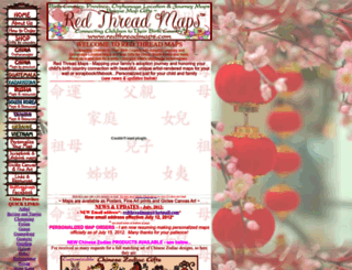 redthreadmaps.com screenshot