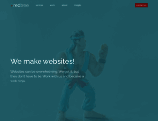 redtreewebdesign.com screenshot