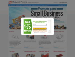 reducedprinting.com screenshot