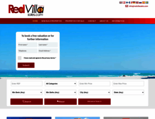 redvillasales.com screenshot