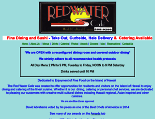redwatercafe.com screenshot