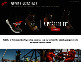 redwingsafety.com screenshot