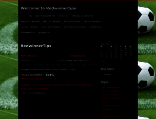 redwinnertips.wordpress.com screenshot