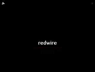 redwiredesign.com screenshot