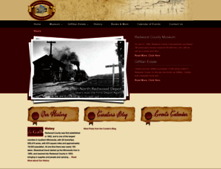 redwoodcountyhistoricalsociety.com screenshot