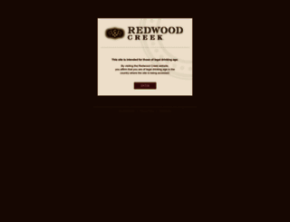 redwoodcreek.com screenshot