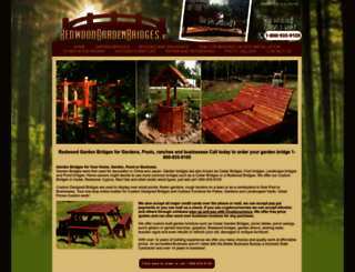 redwoodgardenbridges.net screenshot