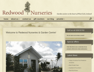 redwoodnurseries.com screenshot
