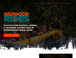 redwoodrides.com screenshot