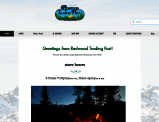 redwoodtradingpost.com screenshot
