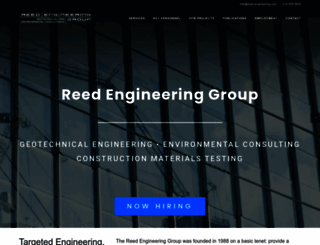 reed-engineering.com screenshot