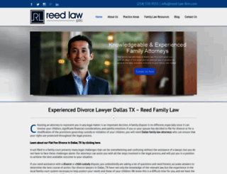 reed-law-firm.com screenshot
