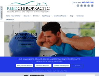 reedchiropracticclinic.com screenshot