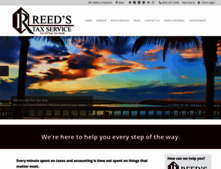 reeds-tax-service.com screenshot