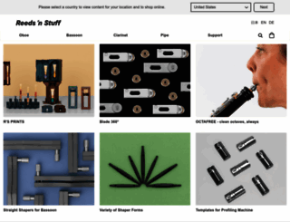 reedsnstuff.com screenshot