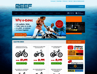 reefbikes.com.au screenshot
