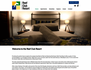 reefclubportdouglas.com.au screenshot