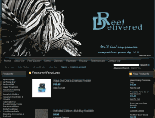 reefdelivered.com.au screenshot