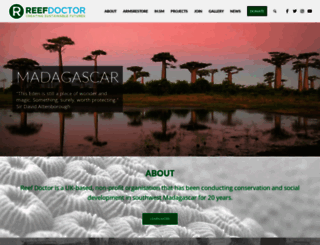reefdoctor.org screenshot
