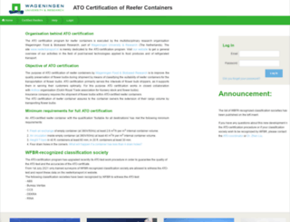 reefertransport.nl screenshot