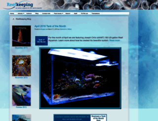 reefkeeping.com screenshot