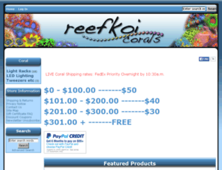 reefkoi.com screenshot