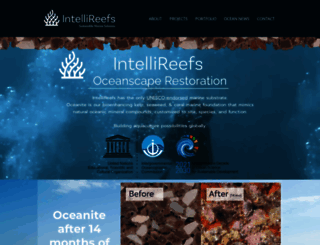 reefliferestoration.com screenshot