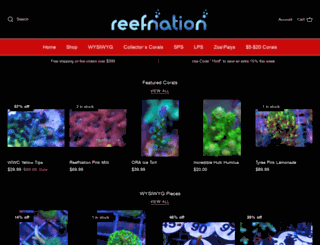 reefnation.com screenshot