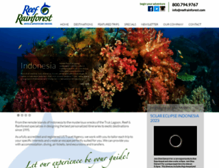 reefrainforest.com screenshot