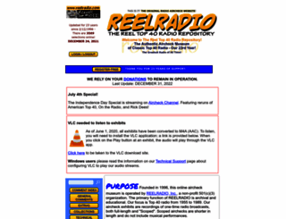 reelradio.com screenshot