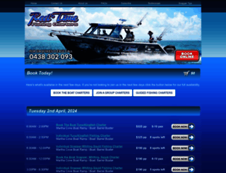 reeltimefishing.com.au screenshot